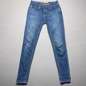 BIG‎ STAR Jeans Women Size 26 Alex Skinny Mid Rise Mid Wash Blue
